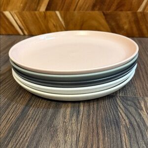 Costa Nova 9” Dinner Plates Casafing Set of 5